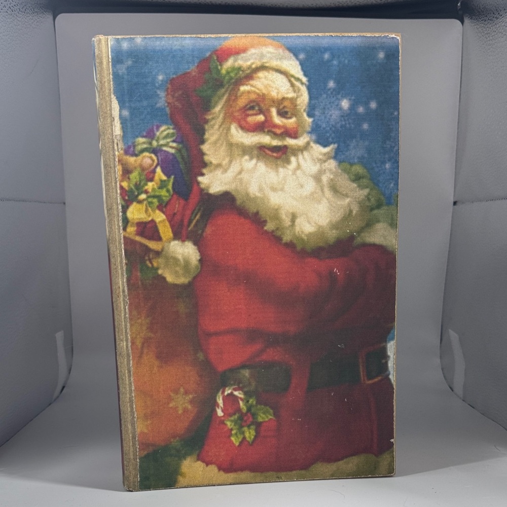 Vintage Santa Claus Decorative Book - Picture 1 of 6